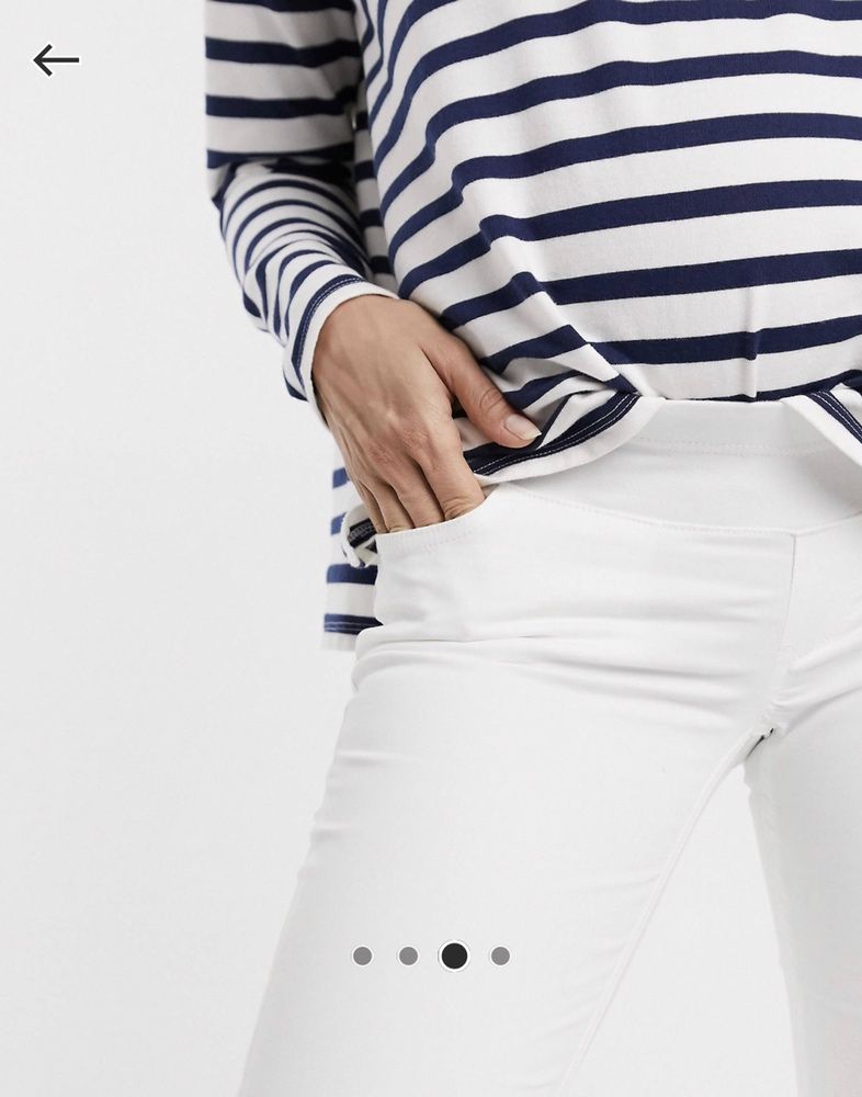 Новые Мягкие эластичные джинсы для беременных