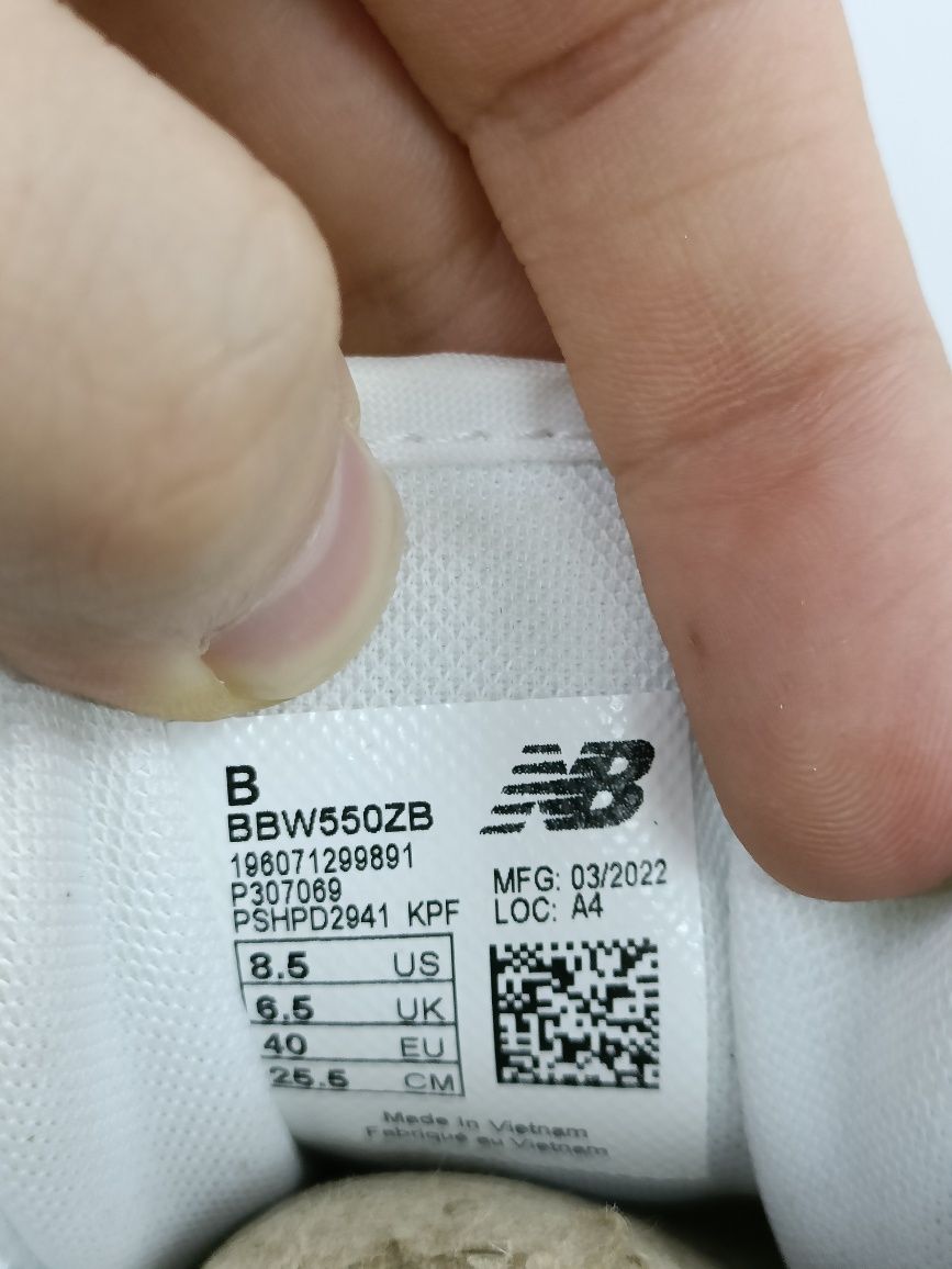 New Balance 550 номер 40 код 68A