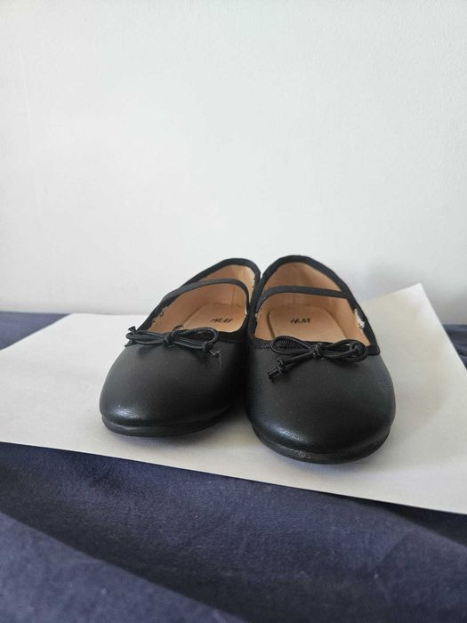 Pantofi H&M tip balerini din piele pentru fetite