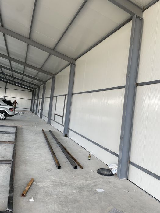 Vând hală metalică din euro profile lucrăm după proiectul Clientului