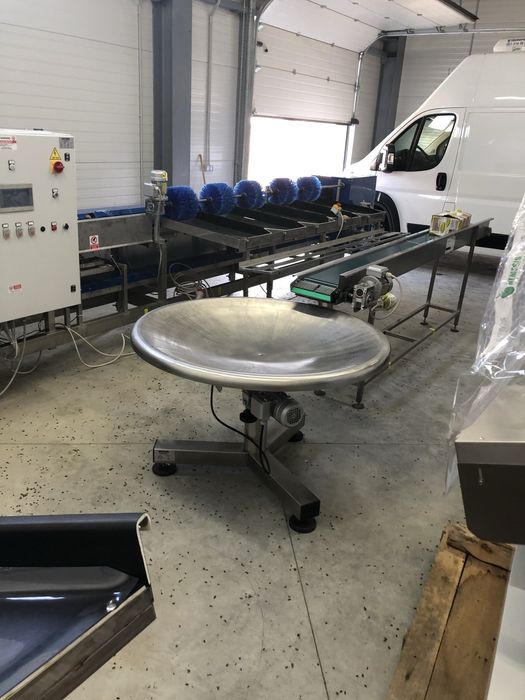 Banda de sortare, ambalare si etichetare fructe