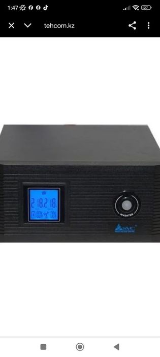 Инвертор  SVC Di 1200-F- LCD,USB-port 24v