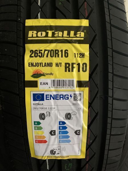 Нови летни гуми ROTALLA ENJOYLAND H/T RF10 265/70R16 112H НОВ DOT