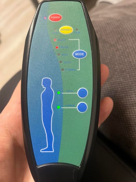 Кожен масажен стол