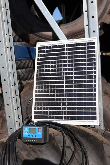 Panou 20W Solar MonoCristalin + Regulator Incarcare Livrare Rapida