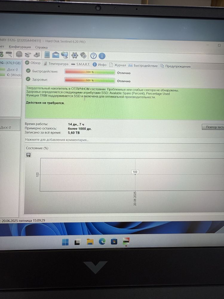 Hp Victus R5-7535Hs/8/512/2050