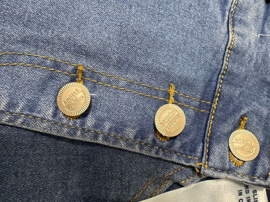 Fustă-short elegantă din denim