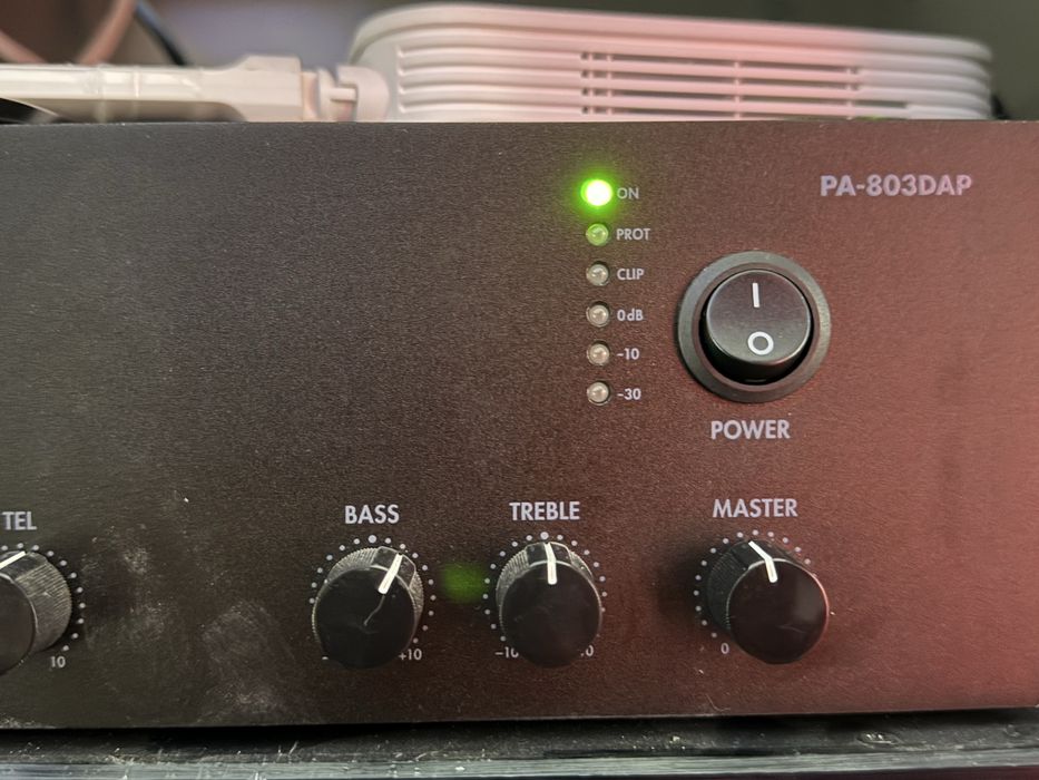 Sistem audio profesional Monacor pentru sală de fitness - impecabil