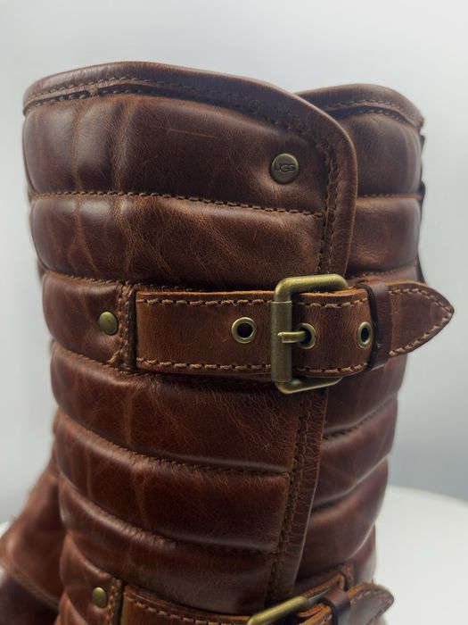 Cizme Ugg piele naturala  cognac