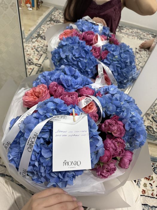 Свежайший и безумно красивый букет от Monroflowers