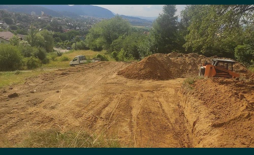 Închiriez mini excavator 3t și camioneta basculabila Prahova și Ilfov
