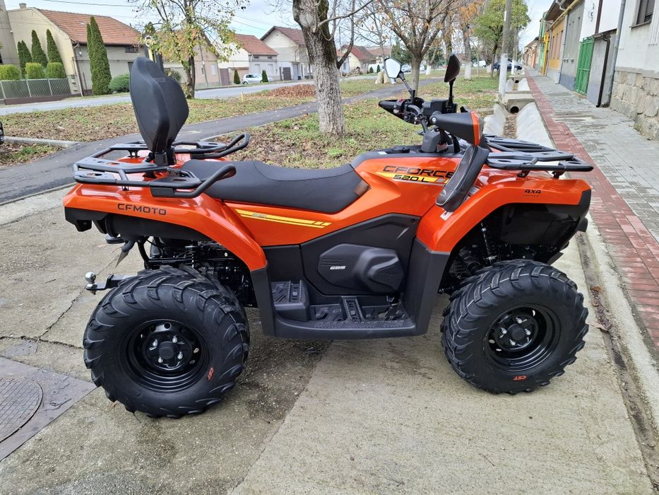 CF MOTO 520T3/2025/407 Km Nou Înmatriculat Primărie Cu Carte R.A.R