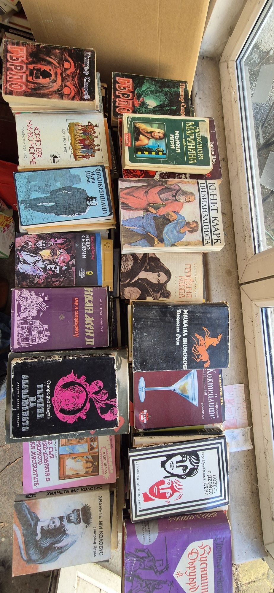 Над 500 книги 5лв.