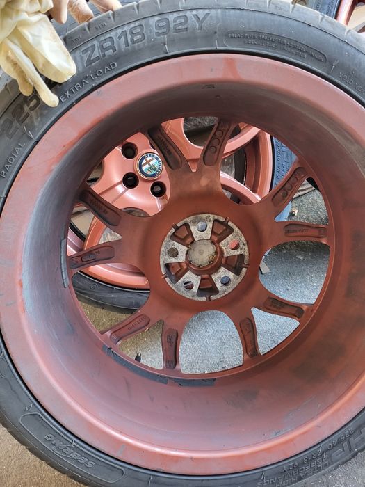 Vând jante 5x98 Alfa Romeo