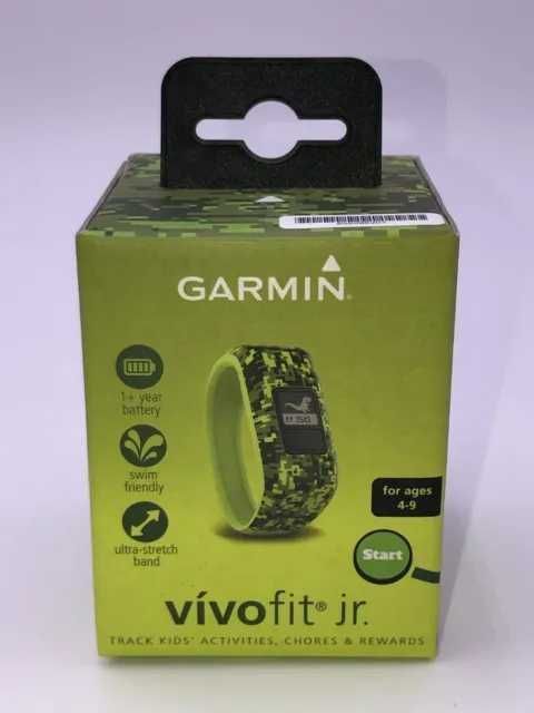 Garmin Vivofit Junior Activity Tracker Digi Camo NOUA Sigilata