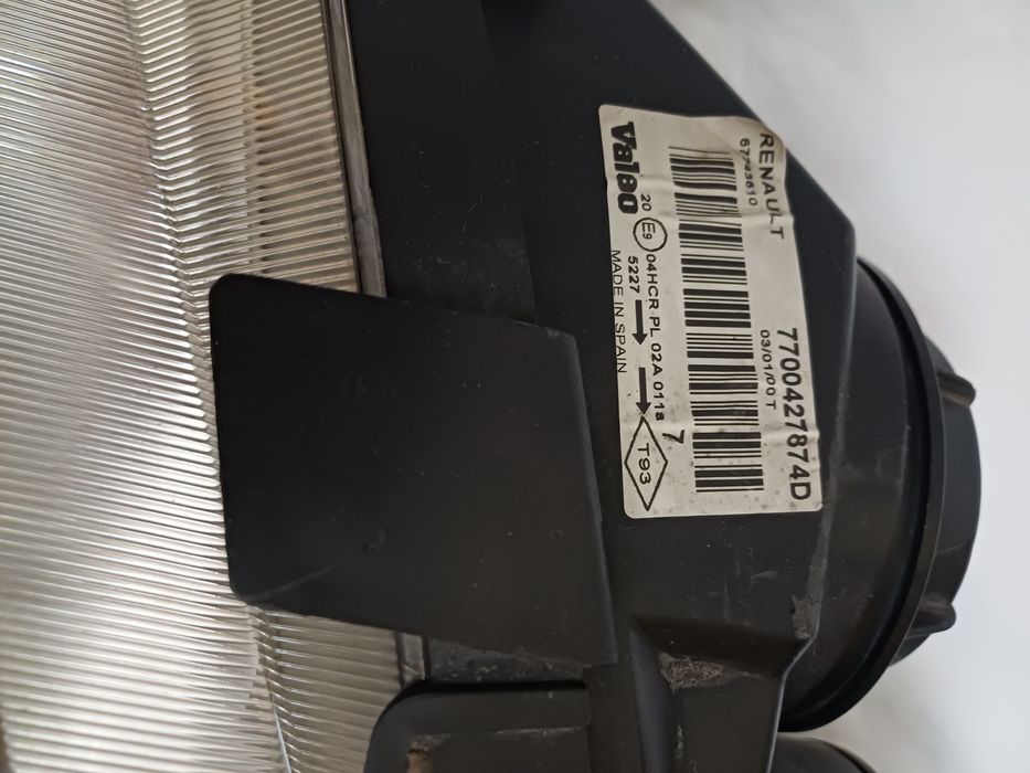 Set Faruri Renault Megane 1