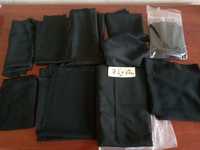 «Недорого» Черные ткани в отрезах разных видов.Цена за метр