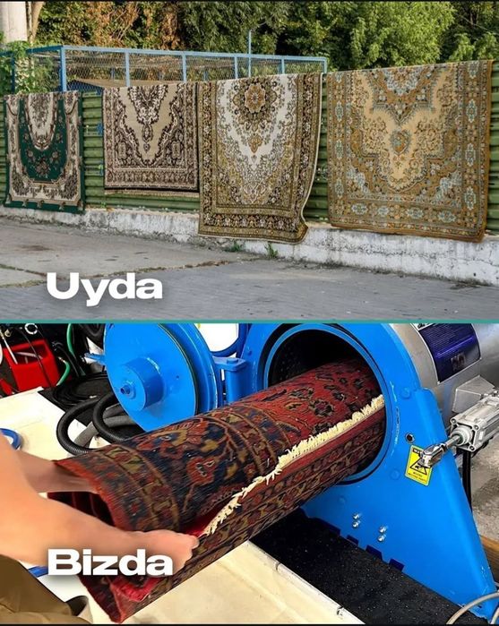 Hasanboy gilam yuvish korxonasi Navoiyda