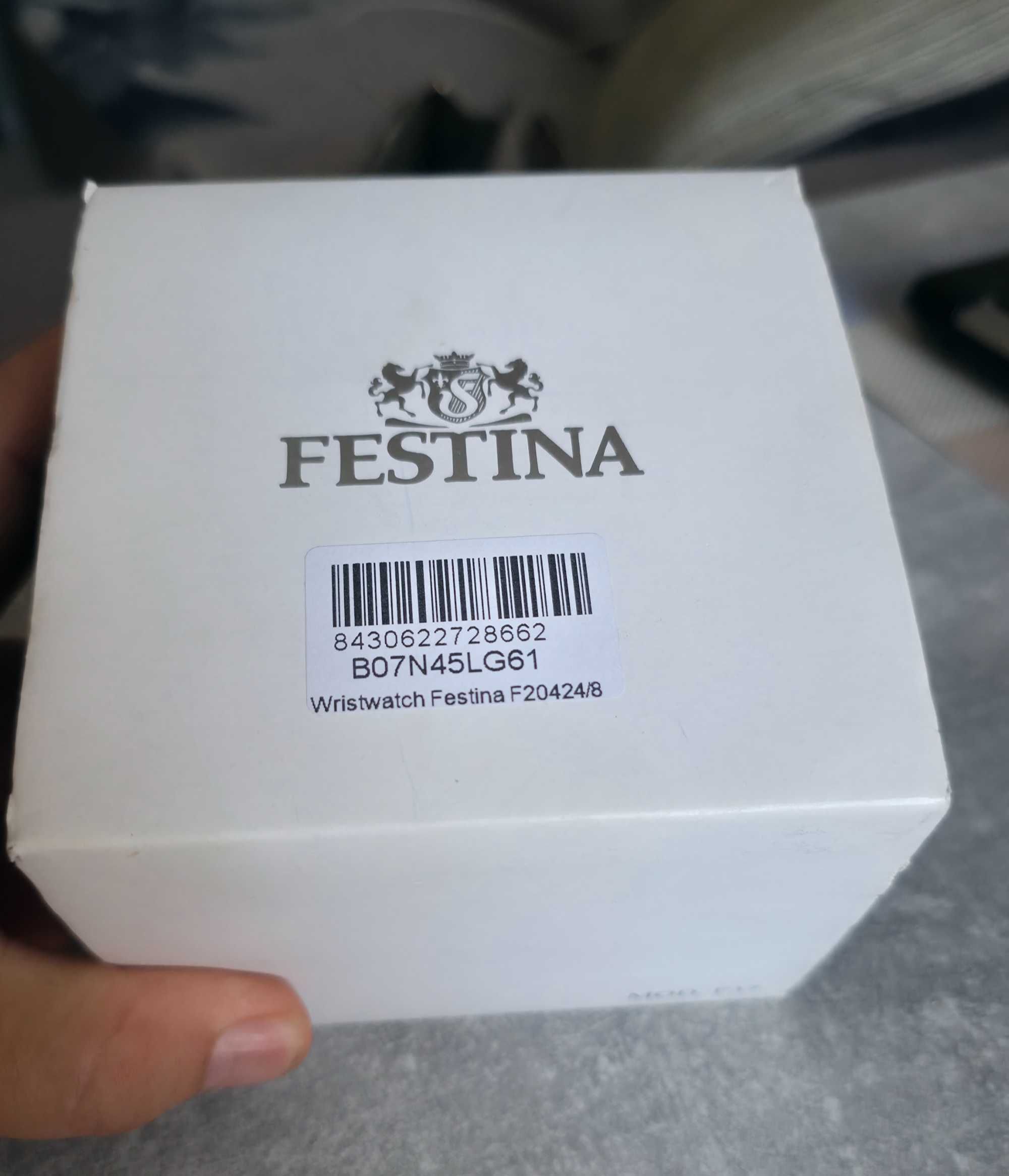 Италиански мъжки класически часовник Festina