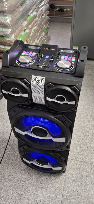 Boxa Akai Bluetooth Microfon si Husa