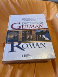 Dictionar Tehnic/ Complet German- Roman nou nefolosit