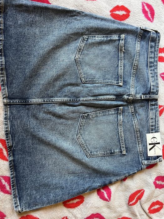 Дънкова пола Calvin Klein Jeans