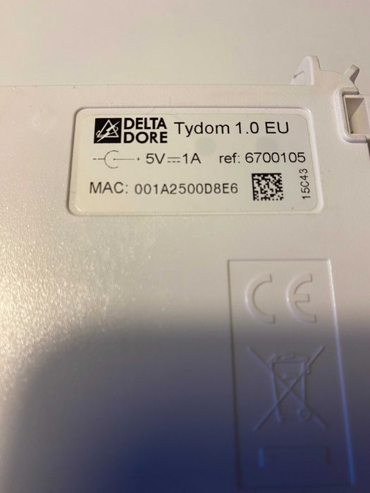 Vand termostat Delta Dore Tybox 137 si automatizare - Tydome 1