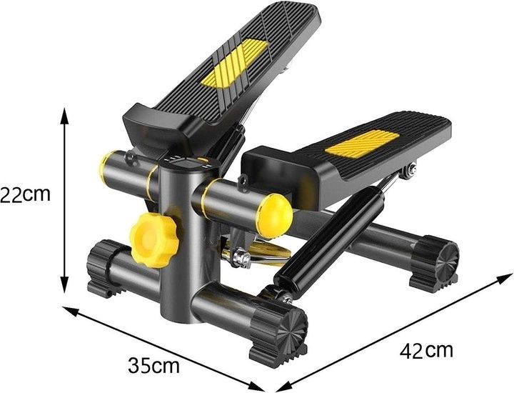 Тренажер степпер с эспандером компактный