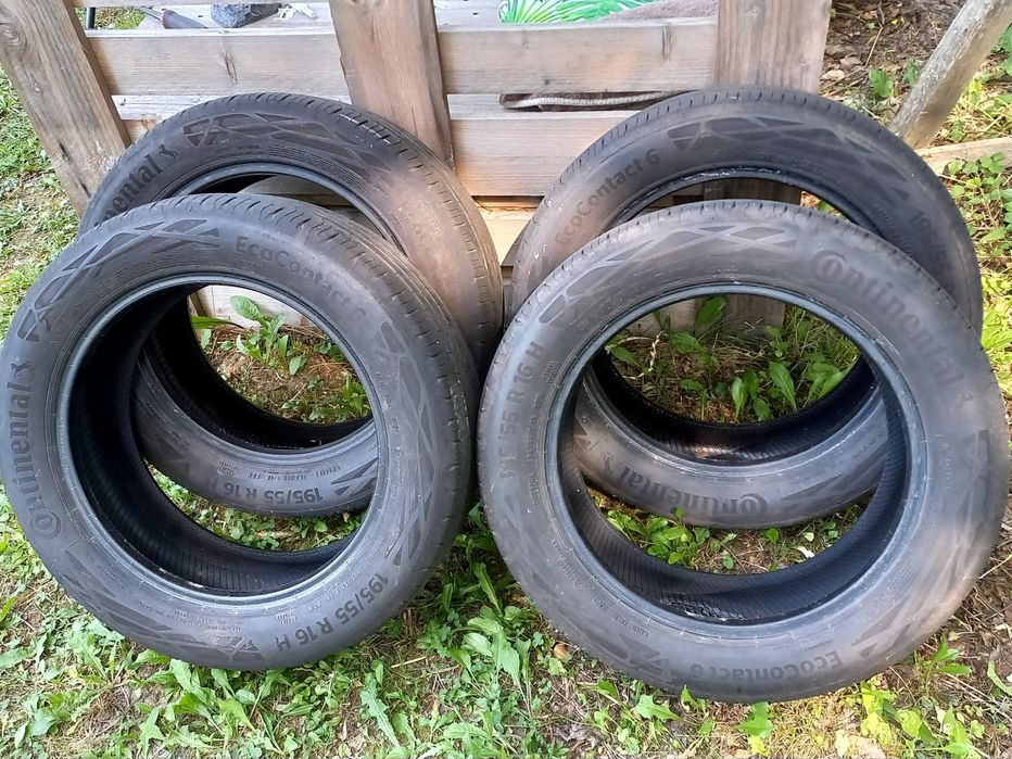 4 бр. летни гуми 195/55/16 140лв.