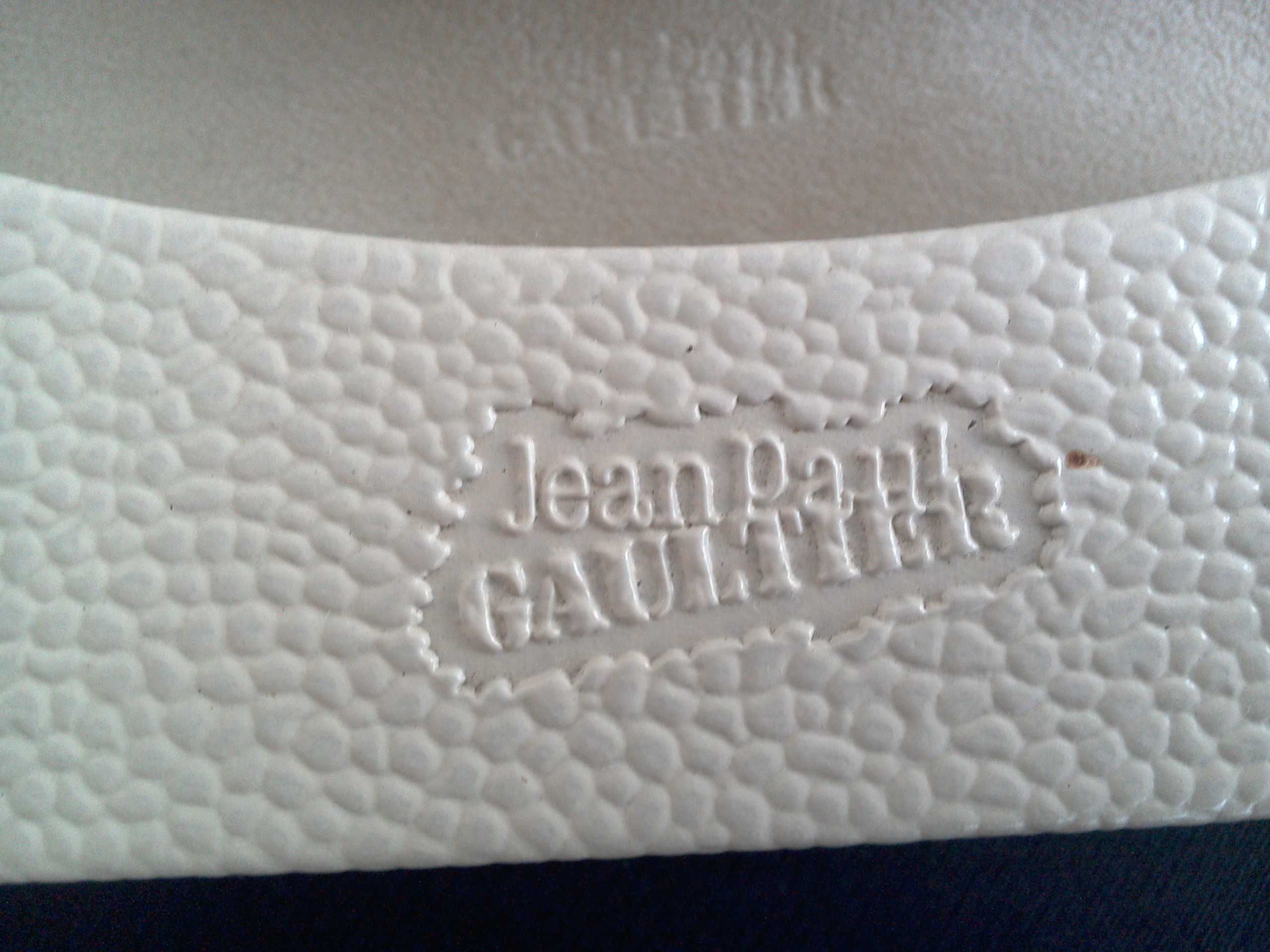 Etui/toc ochelari Paul Gaultier, original, piele - închidere magnetică