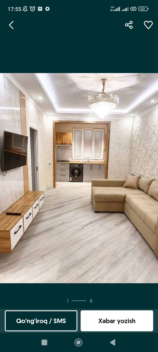 Продаётся Чиланзар 9
3/1/4
Чиланзар 9