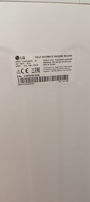 Masina spalat haine lg 8 kg