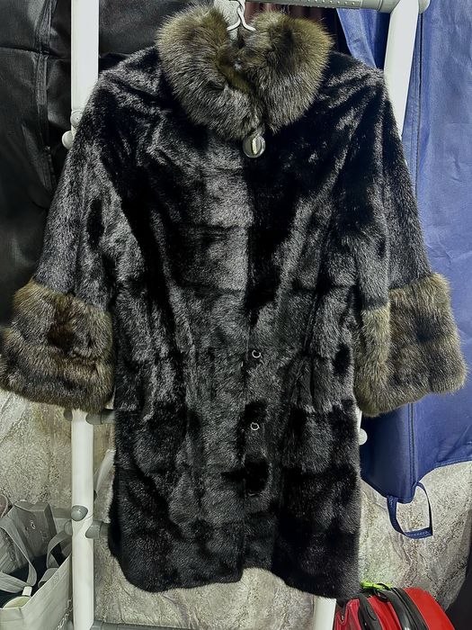 Шуба норковая женская