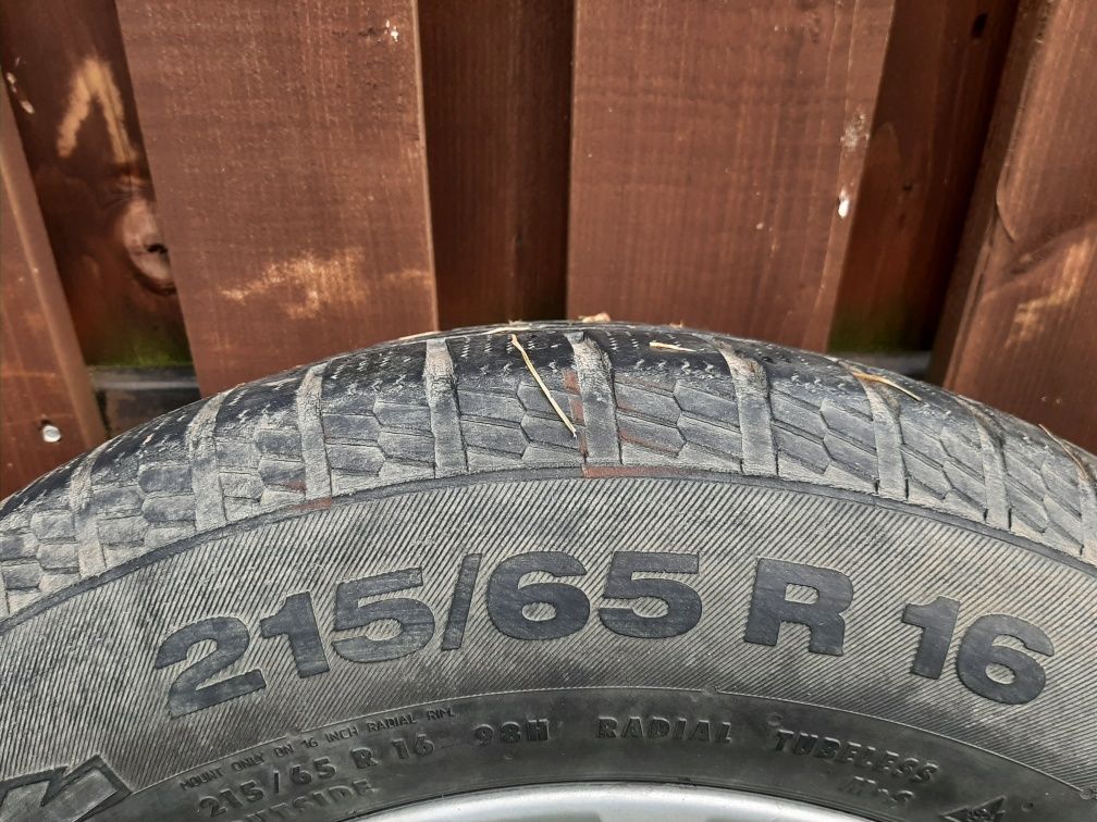 Jante r16, cu anvelope 215/65, 5×100, 5×110