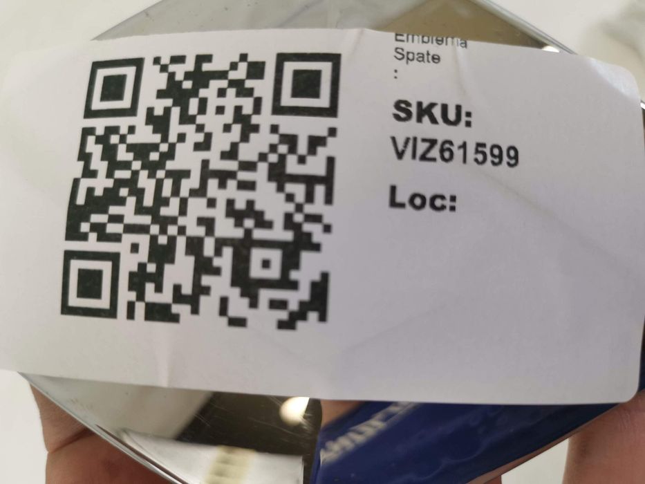 Емблема Задна Рено Сценик 4 / Renault Scenic 4 Оригинална В Добро Съст