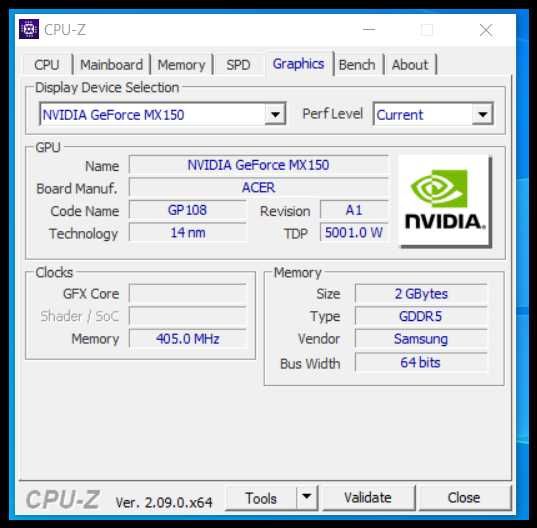 Лаптоп Acer Aspire 5 Intel Core™ i5-8250U 15,6 12gb DDR4 MX150