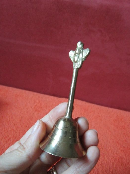 cadou clopotel bronz vintage handmade colectie Germania