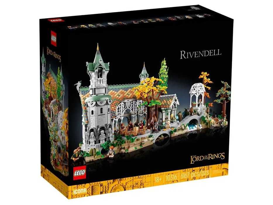 LEGO ICONS 10316: Властелин колец - Ривенделл (LOTR - Rivendell)