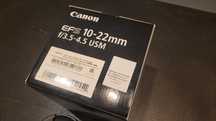 Vand obiectiv Canon USM 10-22,montura EFS