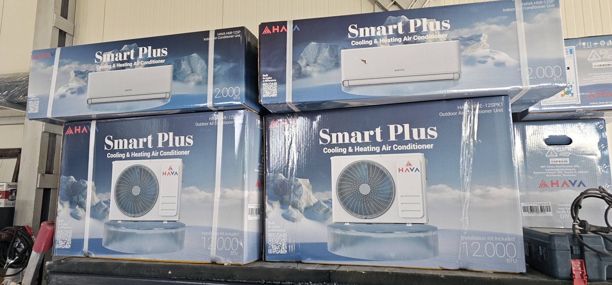 Aer conditionat inverter wifi 1350 lei
