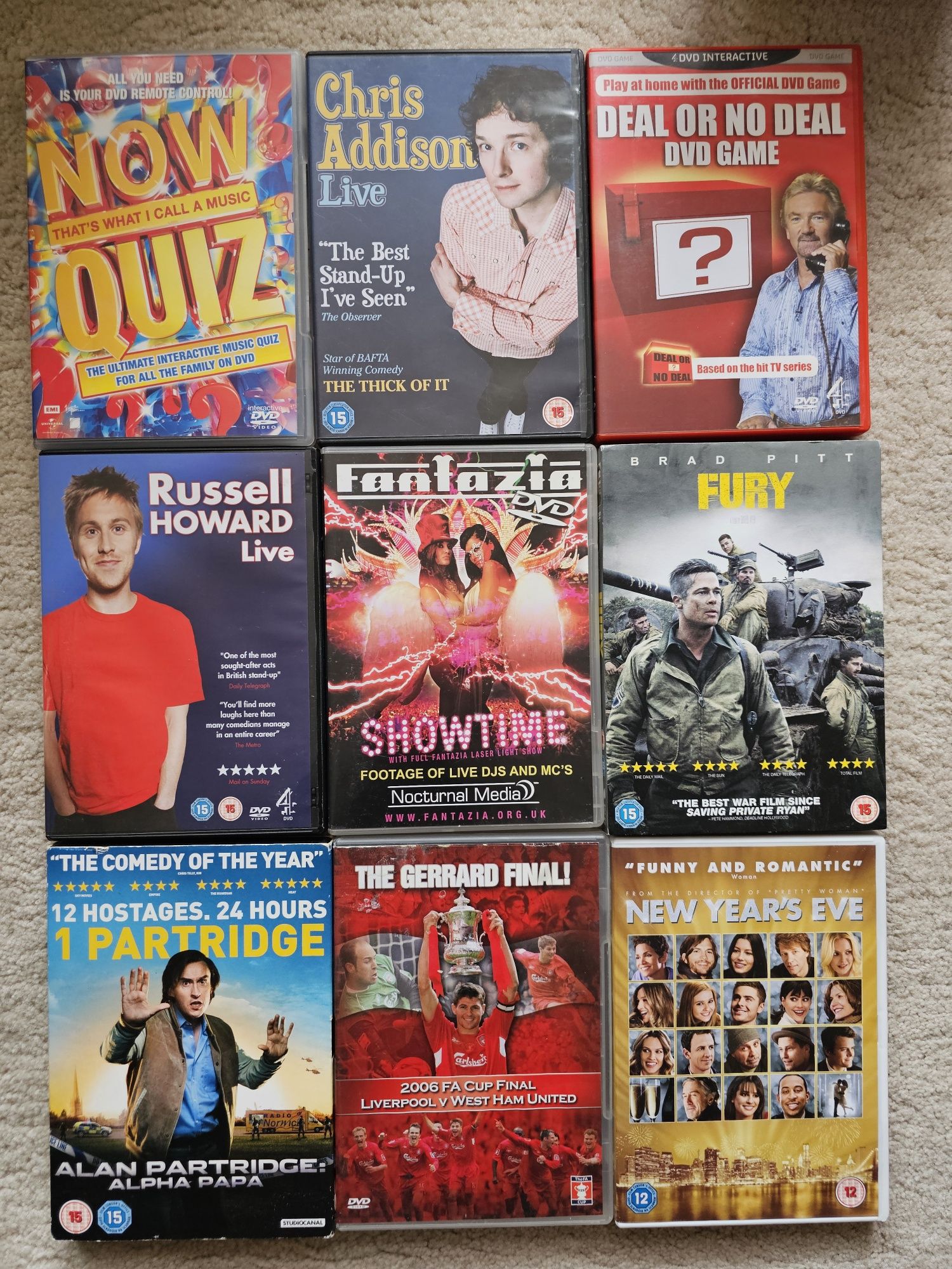 Оригинални DVD на Английски език от лична колекция