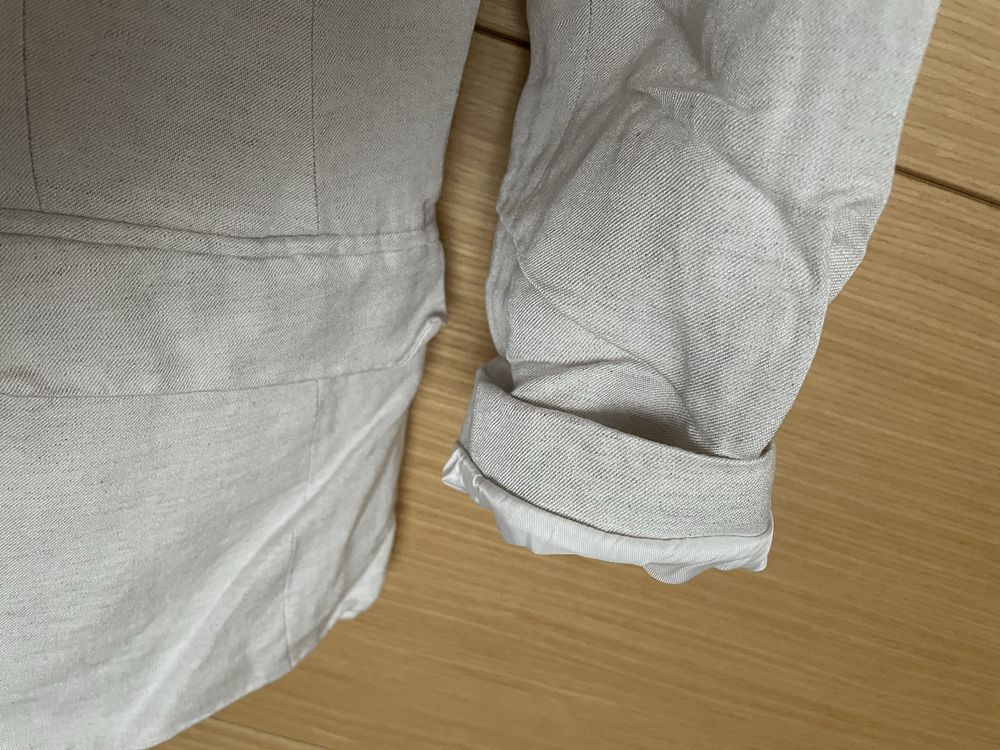 Дамско сако H&m, 36 р-р, лен и вискоза