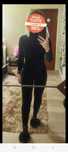 Salopeta catifea, rochie tip sacou,marimea xs s