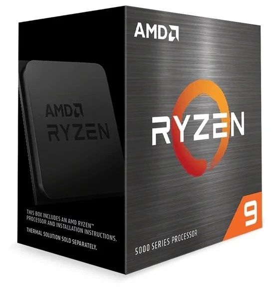 Процессор AMD Ryzen 9 5900X, AM4, BOX - без кулера