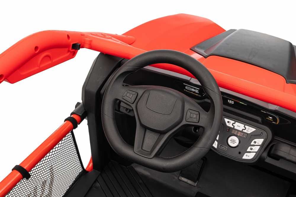 Masinuta electrica Nichiduta UTV 4x4 Red, 800W telecomanda  12V10Ah,