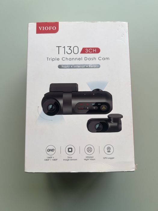 Camera auto Viofo T130 3CH - NOUA -