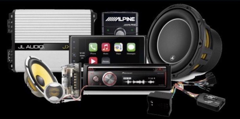 Montaj Alarma auto senzori de parcare navigatie DVD CD Player