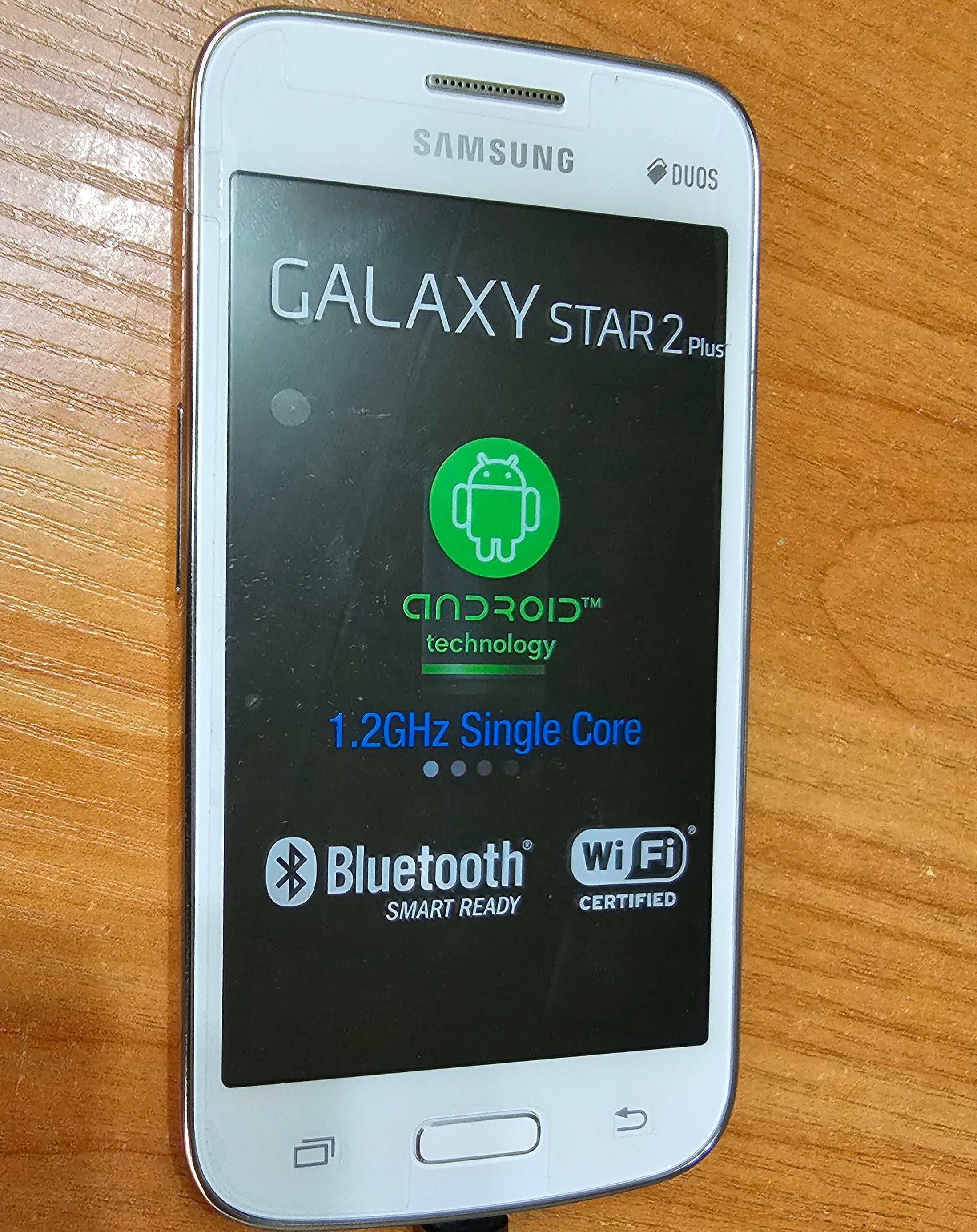 Смартфон Samsung Galaxy Star 2 Plus Duos с 2 чехлами 2 зу всё новое