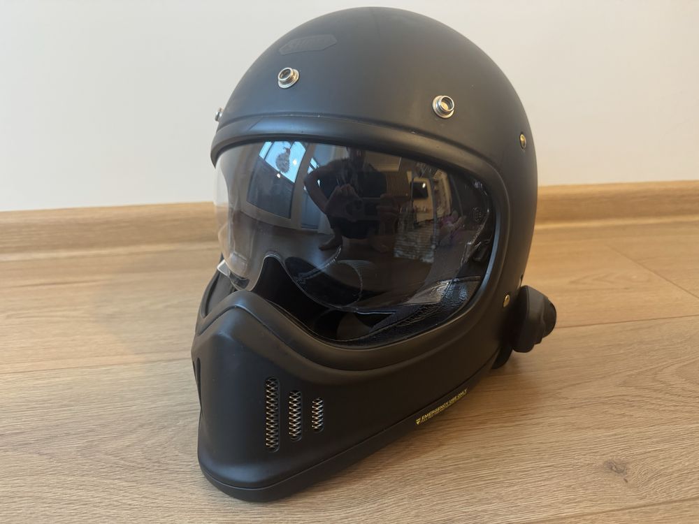 Casca + bluetooth Shoei EX Zero EX-zero marimea M ( Sena SHM5 )