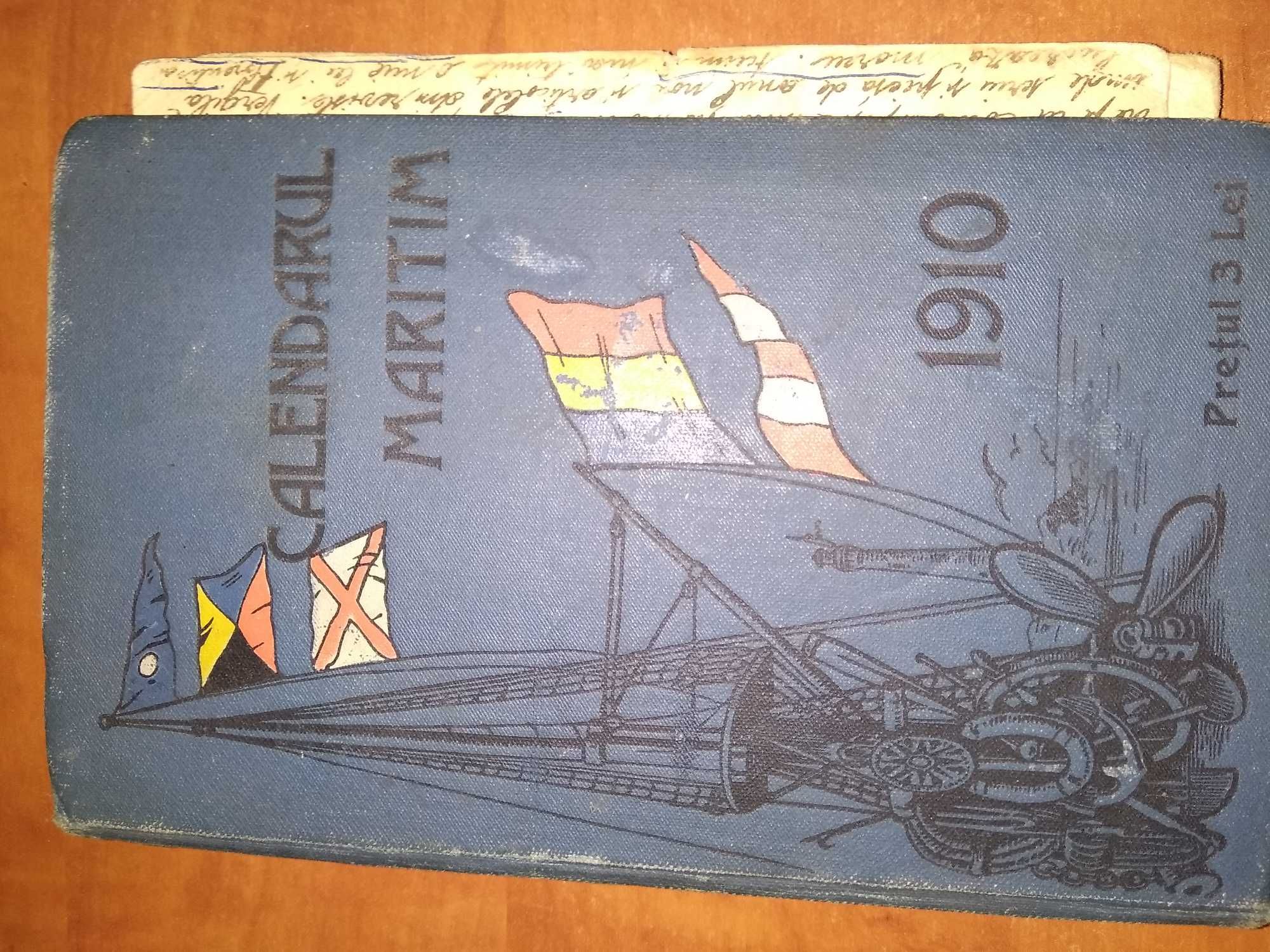 Calendar maritim din 1910 pentru colecționari